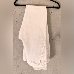 Zara White Skinny Chino Pants – Men’s Slim Fit – Clean Minimal Style